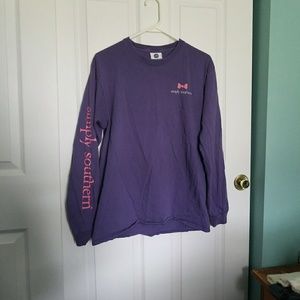 simply southern purple long sleeve